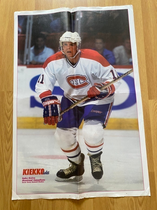 Saku Koivu juliste