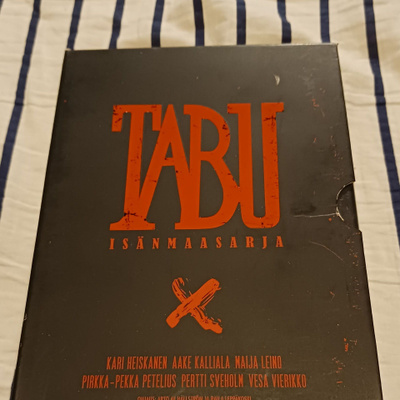 Tabu isänmaasarja 3dvd box 1986-1987 hieno