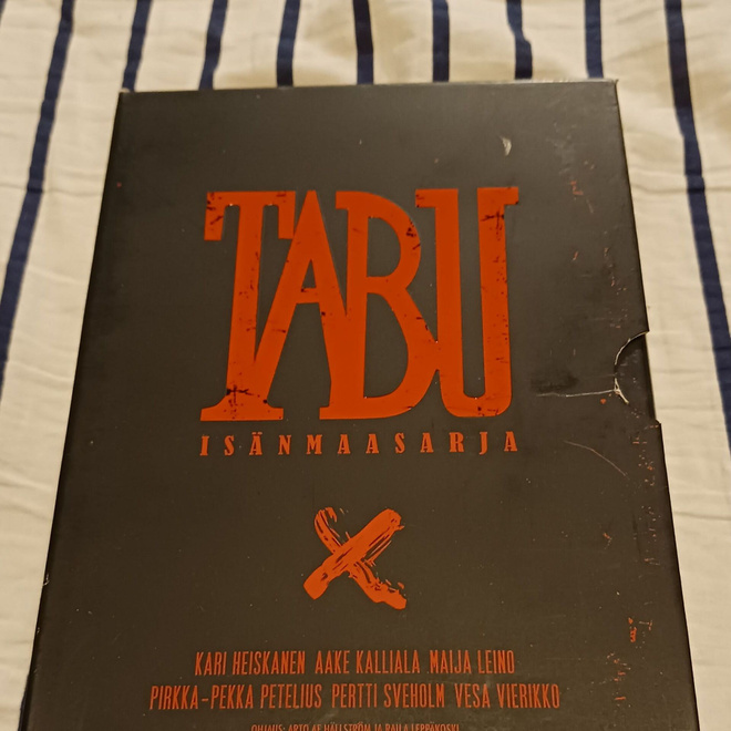 Tabu isänmaasarja 3dvd box 1986-1987 hieno