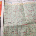 vintage Iowa Road Map and Directory 1975-76 - pikkukuva 2