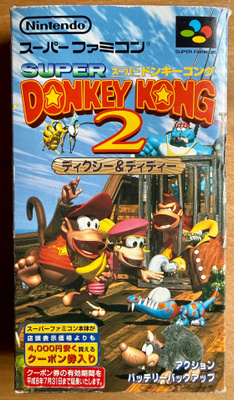 Donkey Kong Country 2 **Super Nintendo***japani-versio**