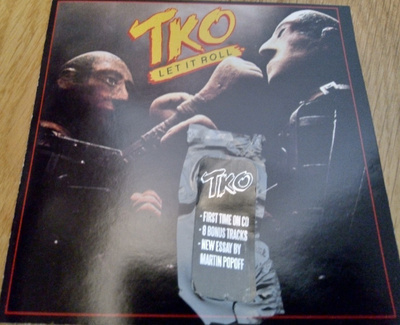 TKO - Let it roll CD +8 bonusraitaa!