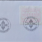 Frama "Finlandia 88" FDC 31.10.1986, kirjeellä - pikkukuva 2