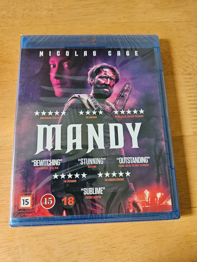 Mandy (Blu-ray, uusi)