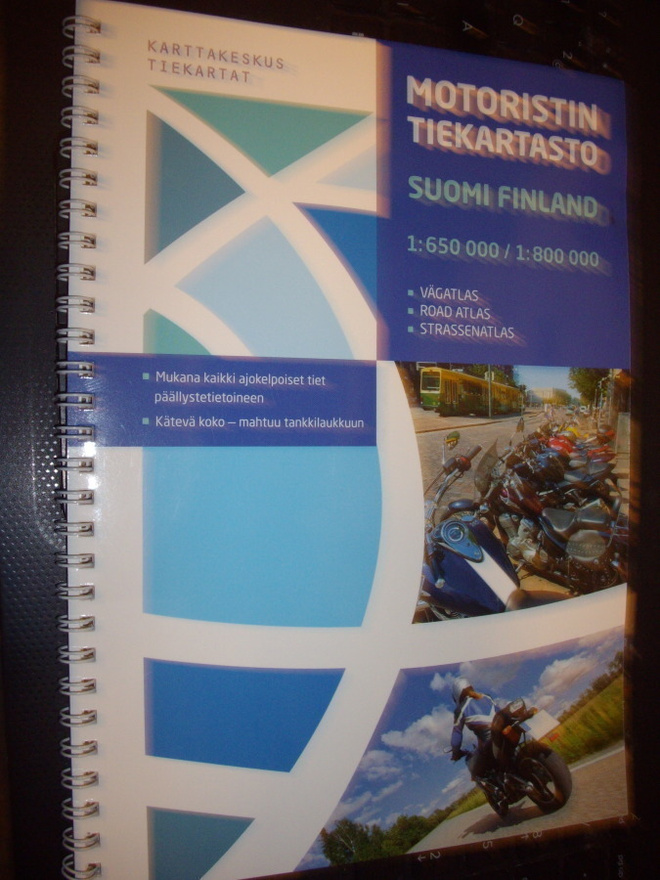 Motoristin tiekartasto  ( 2010 ) Sis.postikulut