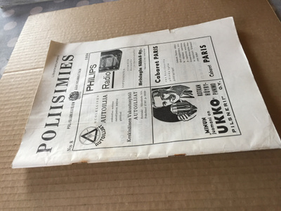 POLIISIMIES LEHTI 8/1938