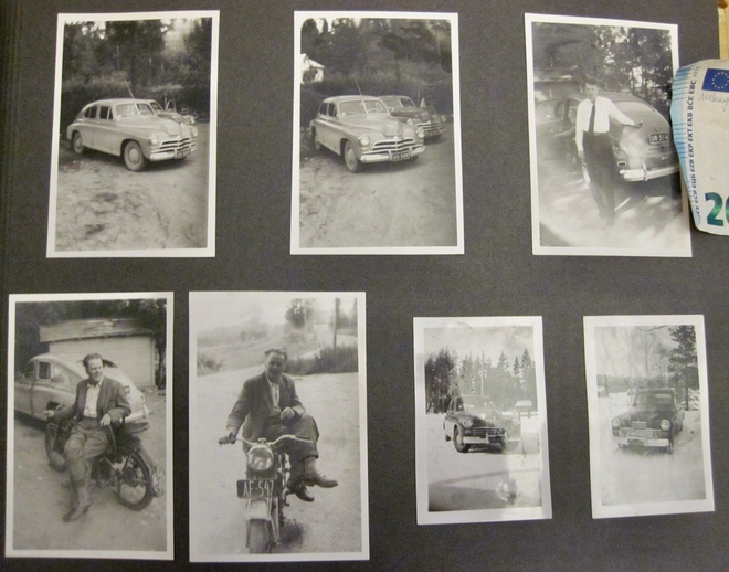 16 VANHAA Valokuvaa KIVAT Autot Moottoripyörät ym 1950-1960