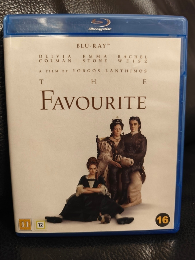 The Favourite (2018) Blu-ray ohj. Yorgos Lanthimos