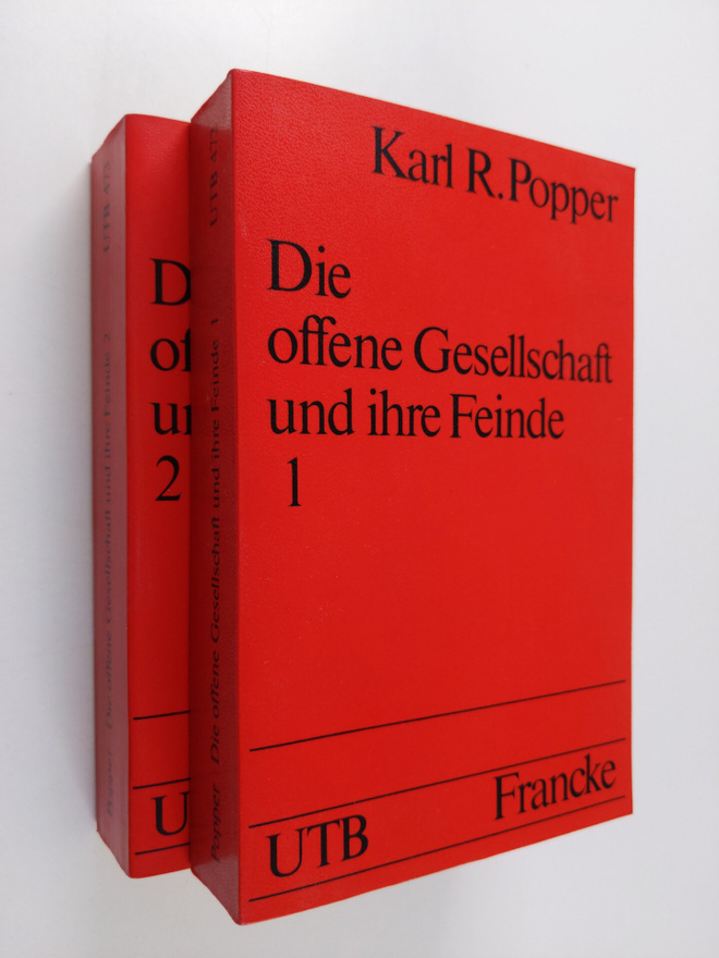 K. R. Popper : Die offene Gesellschaft und ihre Feinde 1-2