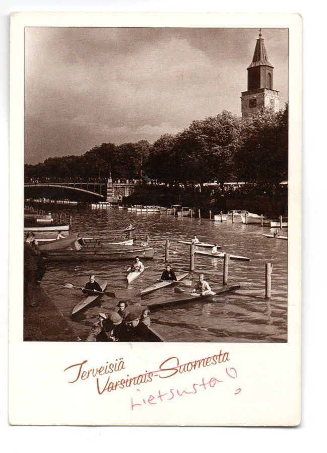 Turku: Aurajokea ja tuomiokirkko