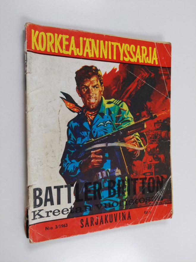 Korkeajännityssarja 3/1963 : Battle Britton Kreetan vuori...