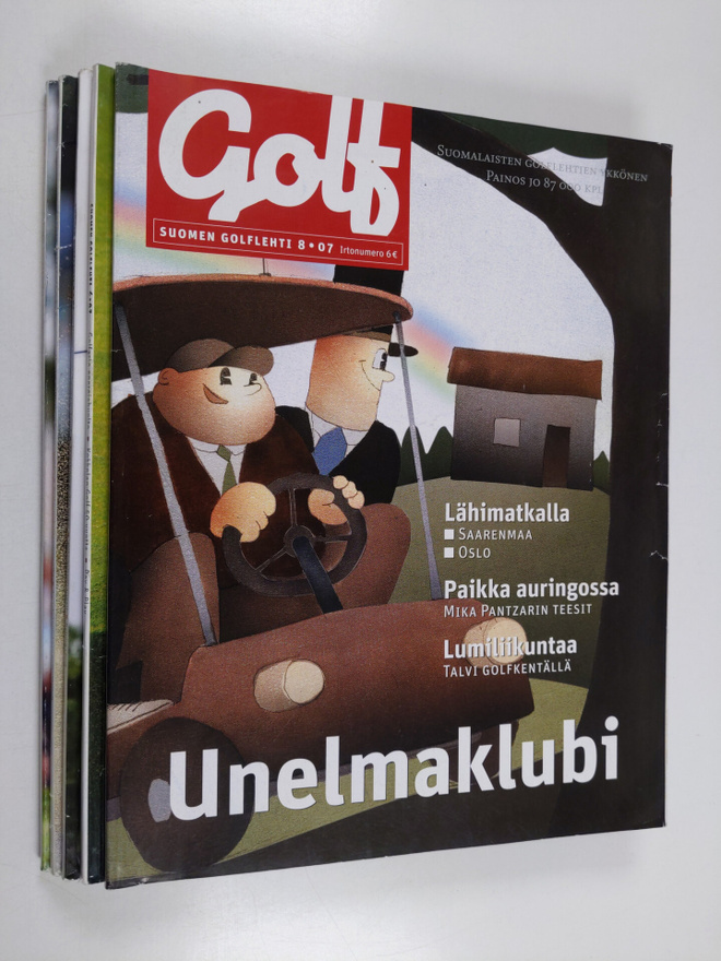 Suomen golflehti 3-8/2007 (Puuttuu numero 7)