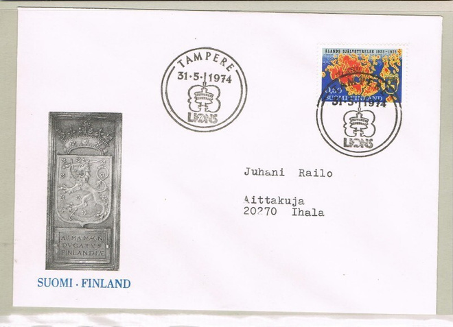 1974  Tampere - Lions kokous