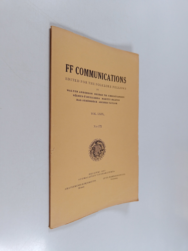Matti Kuusi : FF Communications Vol. LXIX2, N:o 172 : Par...