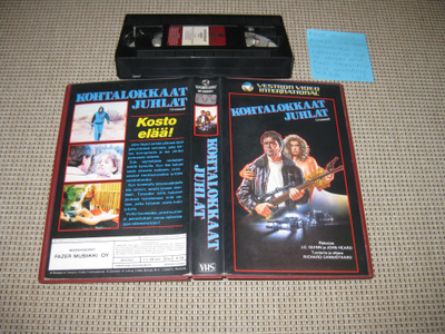 Kohtalokkaat Juhlat-VHS (FIx, Vestron Video, Eksploitaatio)
