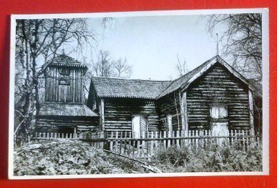 Vanha kirkko Inari / Pielpajärvi - Erämaakirkko (K12)