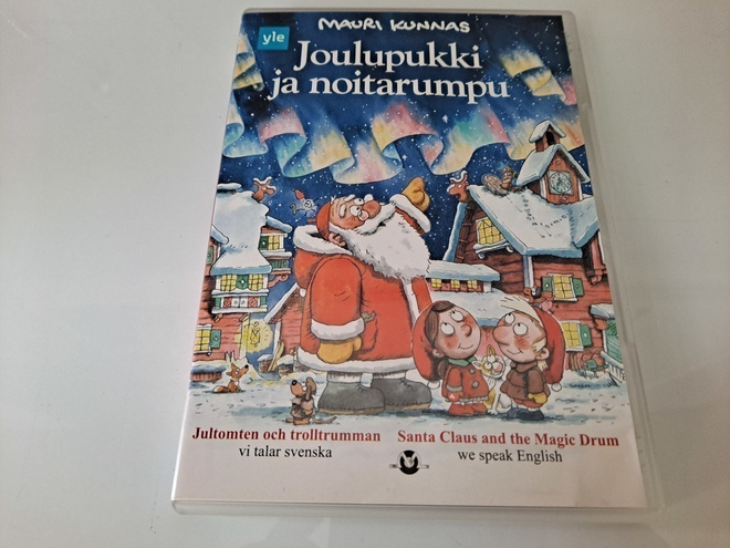 Joulupukki ja noitarumpu (Mauri Kunnas) (DVD)
