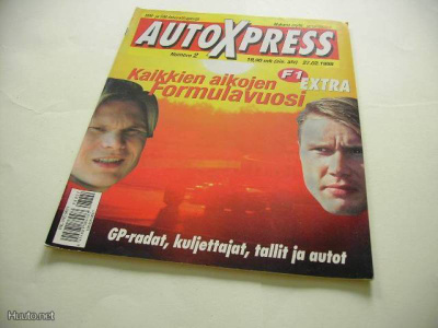 Autoxpress moottoriurheilulehti 2/1998