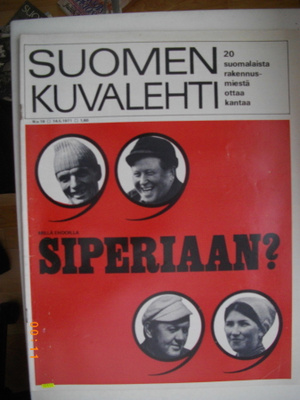 Suomen Kuvalehti Nro 19/1971 (29.3)
