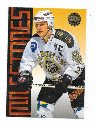 1995-96 SISU Milestones #191 Ari Vuori , TPS