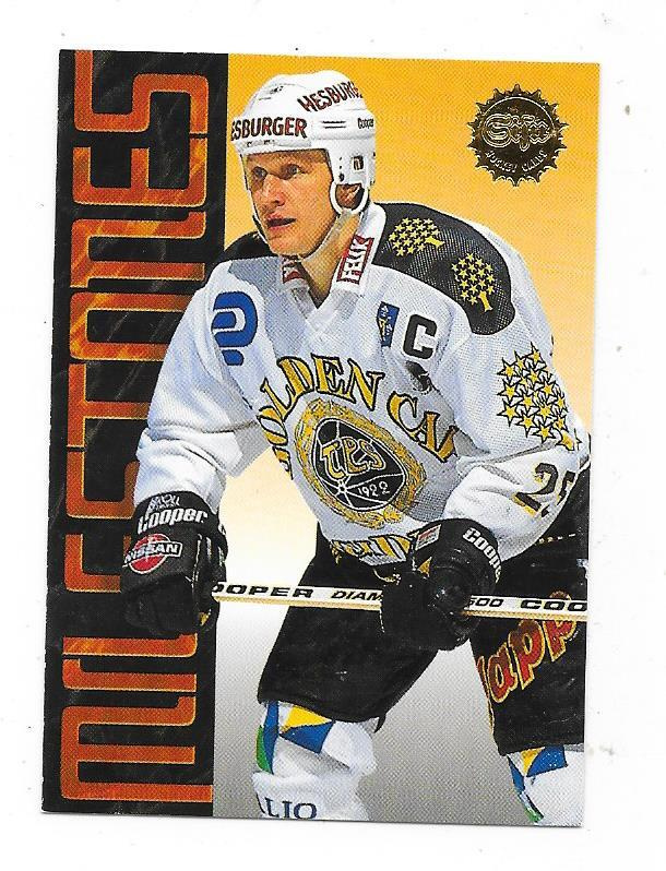 1995-96 SISU Milestones #191 Ari Vuori , TPS