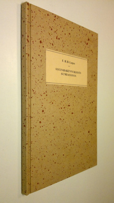 F. H. B. Lagus : Kertomus asuinrakennuksista Sumiaisissa