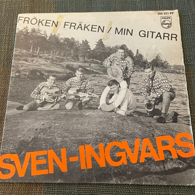 SVEN-INGVARS: Fröken fräken * Min gitarr * SWE 1964