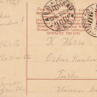 1907 "Jouluinen" kortti Oulusta Turkuun - pikkukuva 2