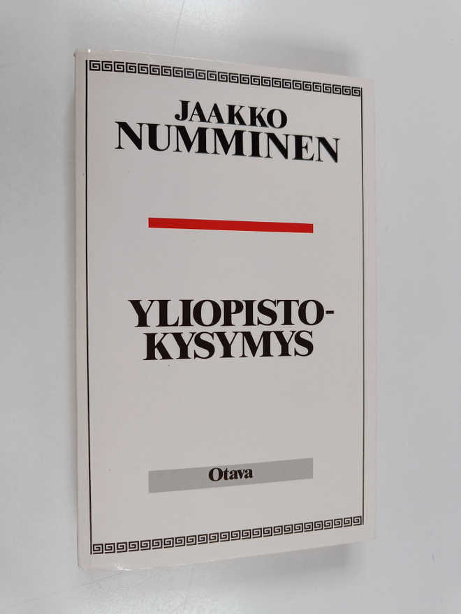Jaakko Numminen : Yliopistokysymys