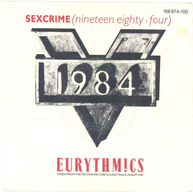 EURYTHMICS: Sexcrime / I Did It Just The Same   7"