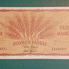 SUOMI 1mk.1963 1 kpl HUOMAA Å kirjain . katso .. - pikkukuva 1