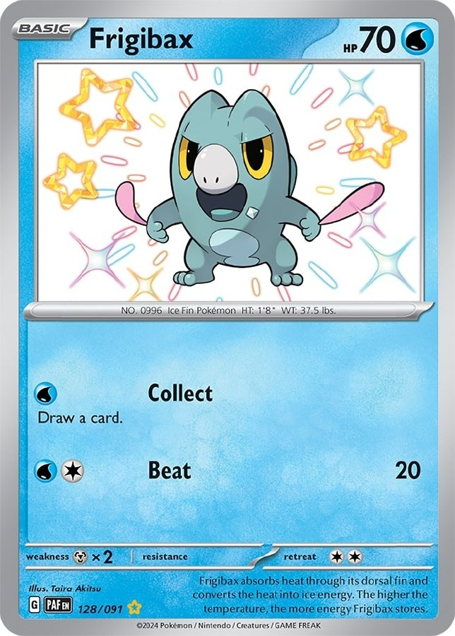 Frigibax 128/091 - Paldean Fates - NM/M