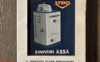 Upo pesukone vanha tulitikkuaski/kuulapeli