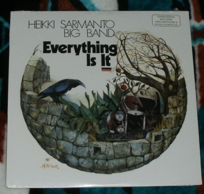 HEIKKI SARMANTO BIG BAND ~ Everything Is It  ~ LP kelmussa