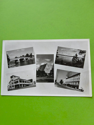 LOHJA,kulkenut postikortti v.1960