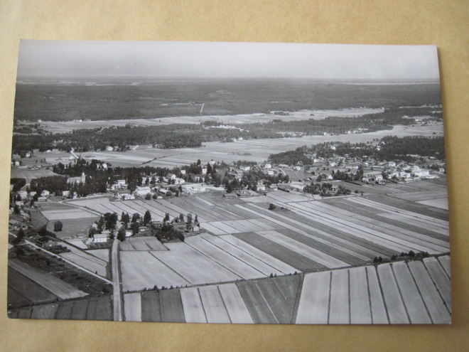 VANHA Postikortti Luvia 1963  Alkup.Mallikappale Karhumäki