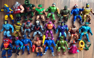23kpl Motu He-Man Vintage Action Figuurit 80-luvulta