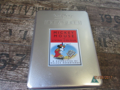 Disney Treasures, Mickey Mouse in living colour dvd.