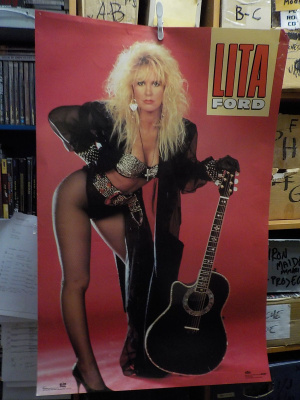 LITA FORD MYYNTIJULISTE