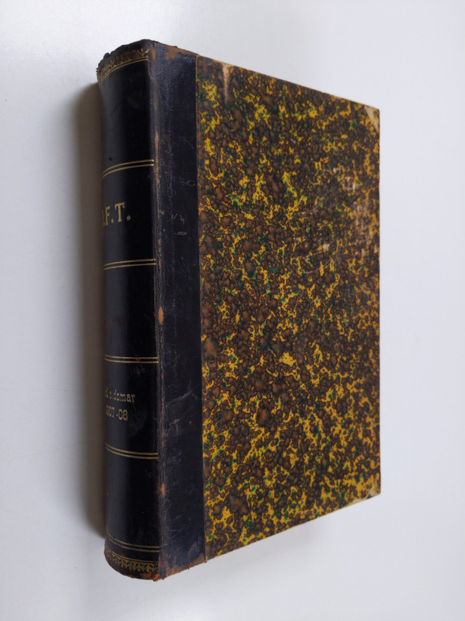 JFT  ; Utsl o Domar 1907-1908 - Tidskrift utgiven av Juri...