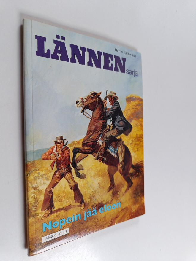 Luke Harding : Lännensarja 1/1987 : Nopein jää eloon