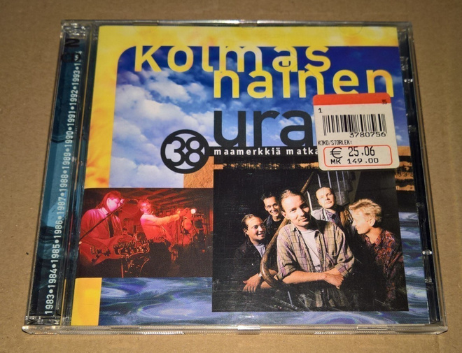 KOLMAS NAINEN URA 38 MAAMERKKIÄ MATKAN VARRELTA  CD 2 XCD