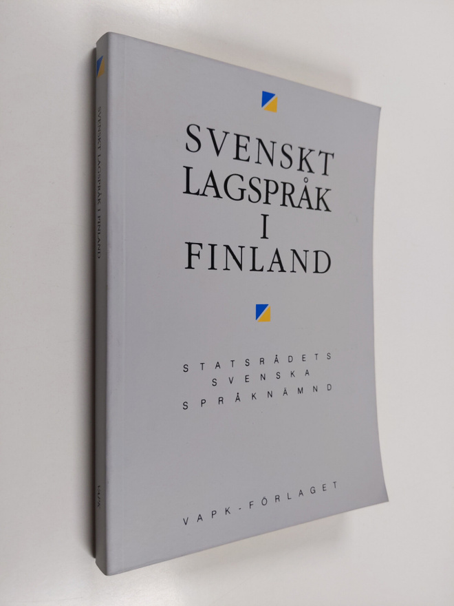 Svenskt lagspråk i Finland : handbok