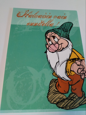Söpö kortti, kulkematon.
