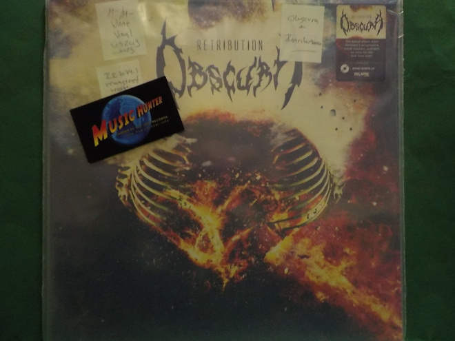 OBSCURA - RETRIBUTION - REMASTERED REISSUE US 2019 M-/M- LP