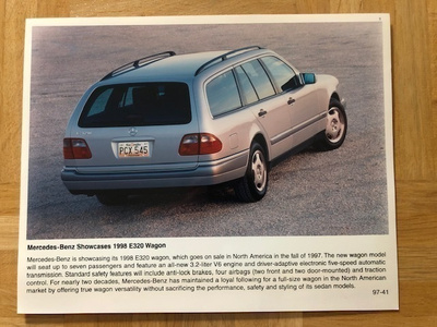 Lehdistökuva Mercedes-Benz E-luokan farmari S210
