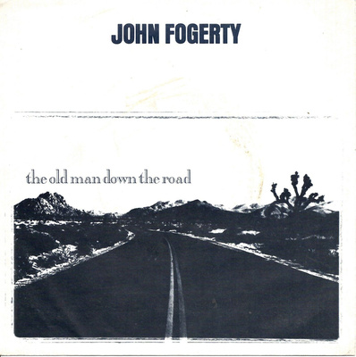 JOHN FOGERTY: The Old Man Down The Road / Big Tra  7" kannet