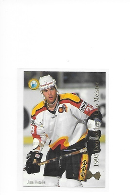 1995-96 DEL Cards #435 Jan Benda Deutchland Cup ex- Ässät