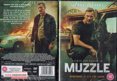 muzzle (87 066) UUSI -GB- DVD aaron eckhart 2023