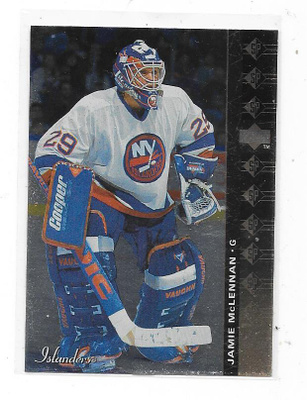 1994-95 UD Inserts #137 Mark Fitzpatrick , NY Islanders MV